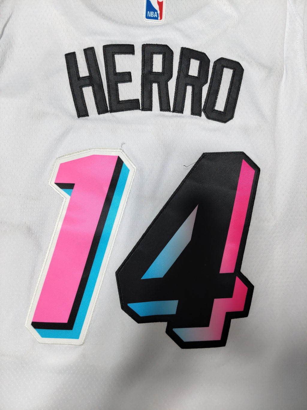 22-23 NBA Miami Heat #14 Tyler Herro Vice City Edition White Jersey