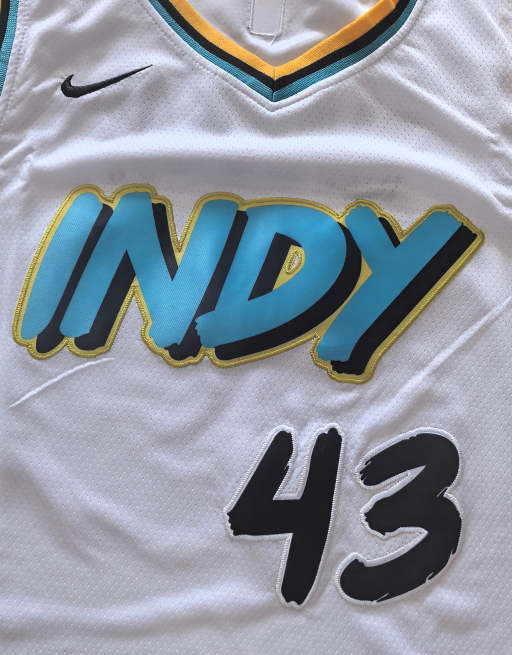 Indiana Pacers Pascal Siakam #43 City Edition Nike Jersey – Indy’s Finest