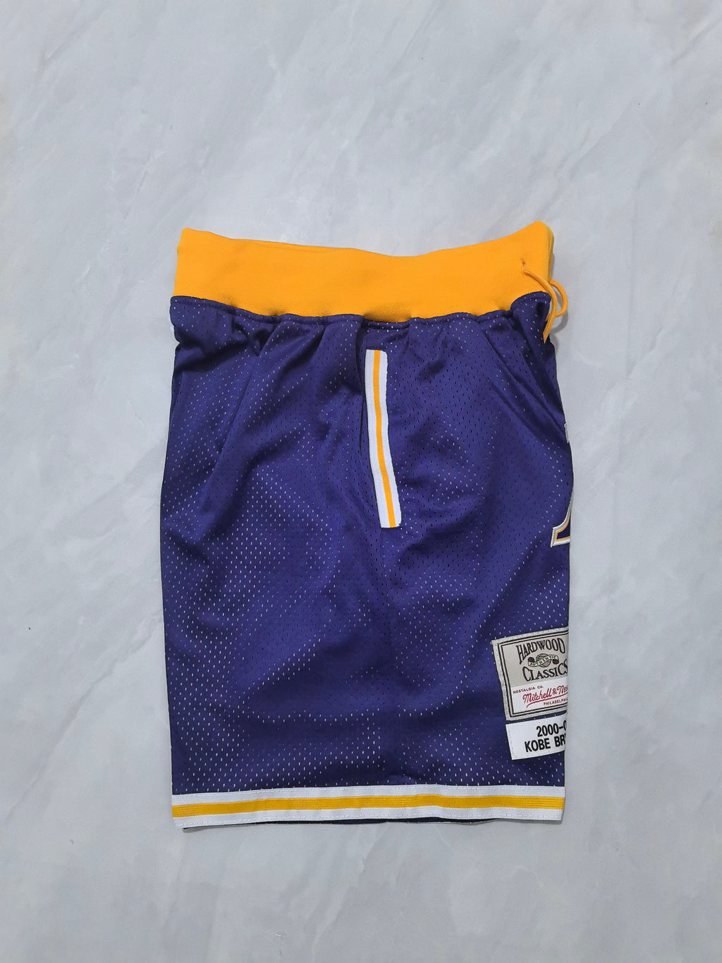 Los Angeles Lakers Retro Pocket Shorts – Purple Reign Edition