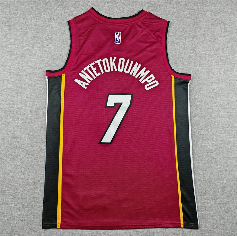 Heat #7 Icon Edition Red Jersey