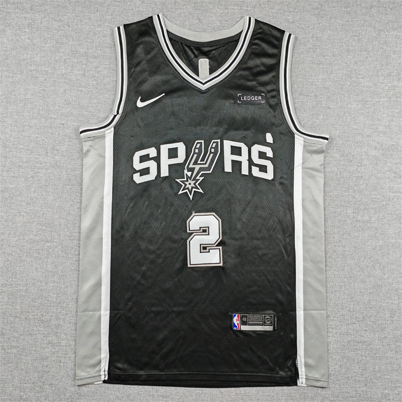 Spurs #2 Statement Edition Black Jersey