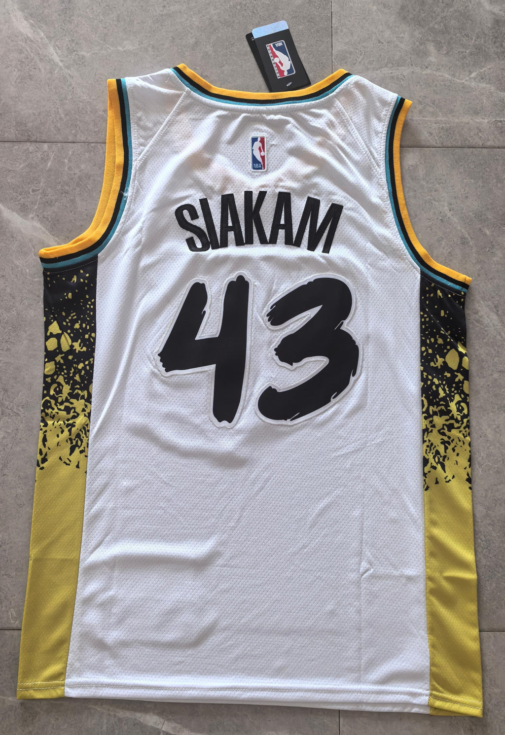 Indiana Pacers Pascal Siakam #43 City Edition Nike Jersey – Indy’s Finest