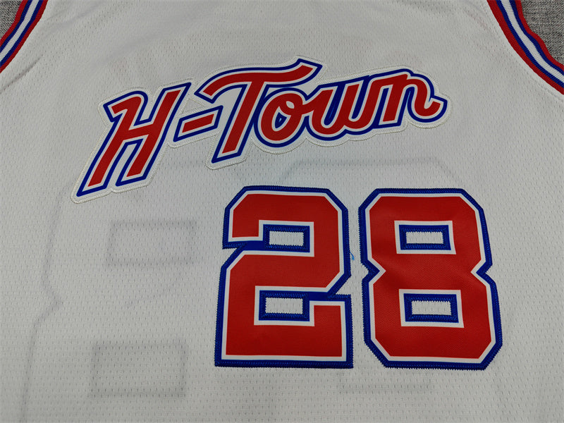 Houston Rockets #28 City Edition White Fan Jersey