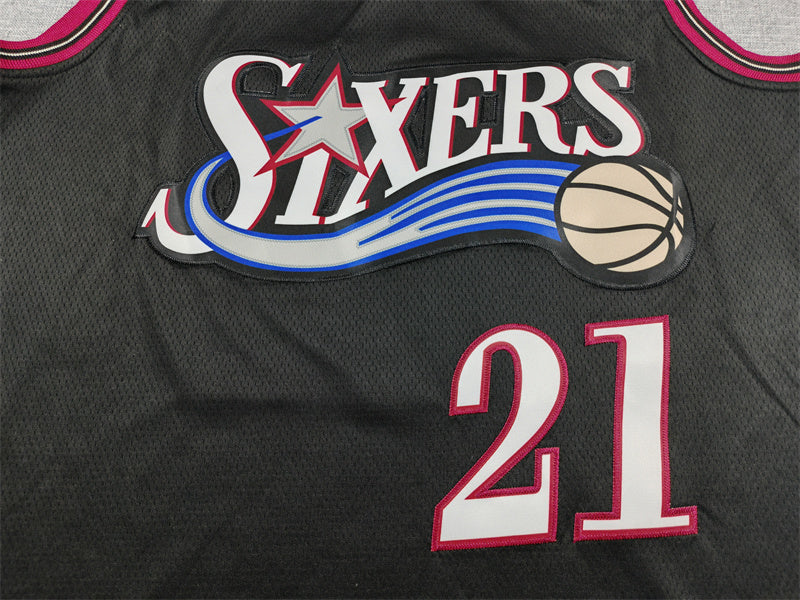 Philadelphia 76ers Classic Edition Black Swingman Jersey