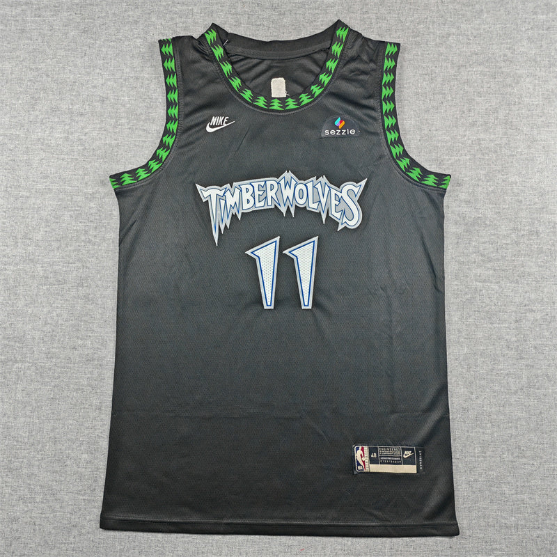 Minnesota Timberwolves Classic Black Authentic Fan Jersey