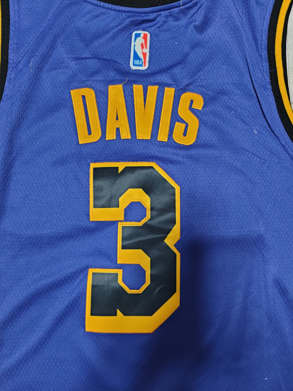 23-24 NBA Los Angeles Lakers #3 Anthony Davis NBA Finals Purple Jersey