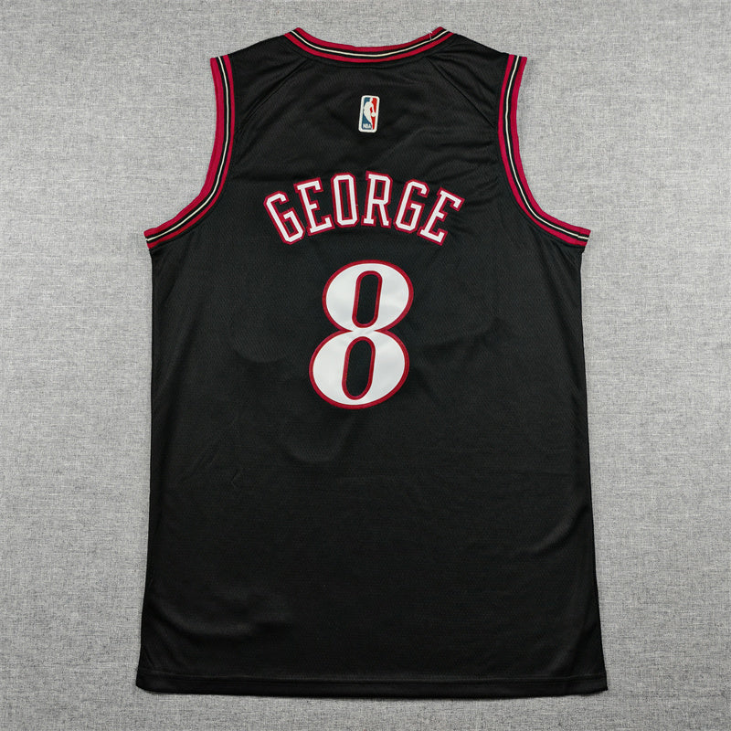 Philadelphia 76ers Icon Edition Black Swingman Jersey