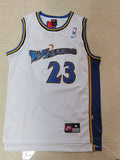 NBA Washington Wizards #23 Michael Jordan Retro White Jersey