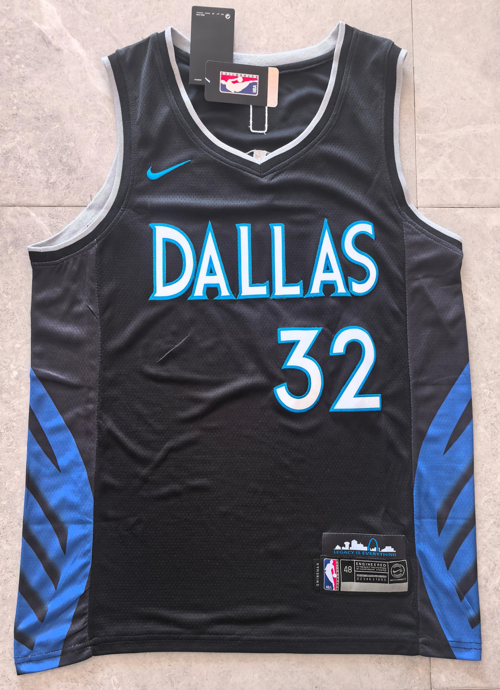 NBA Dallas Mavericks #32 Cooper Flagg City Edition Black Jersey
