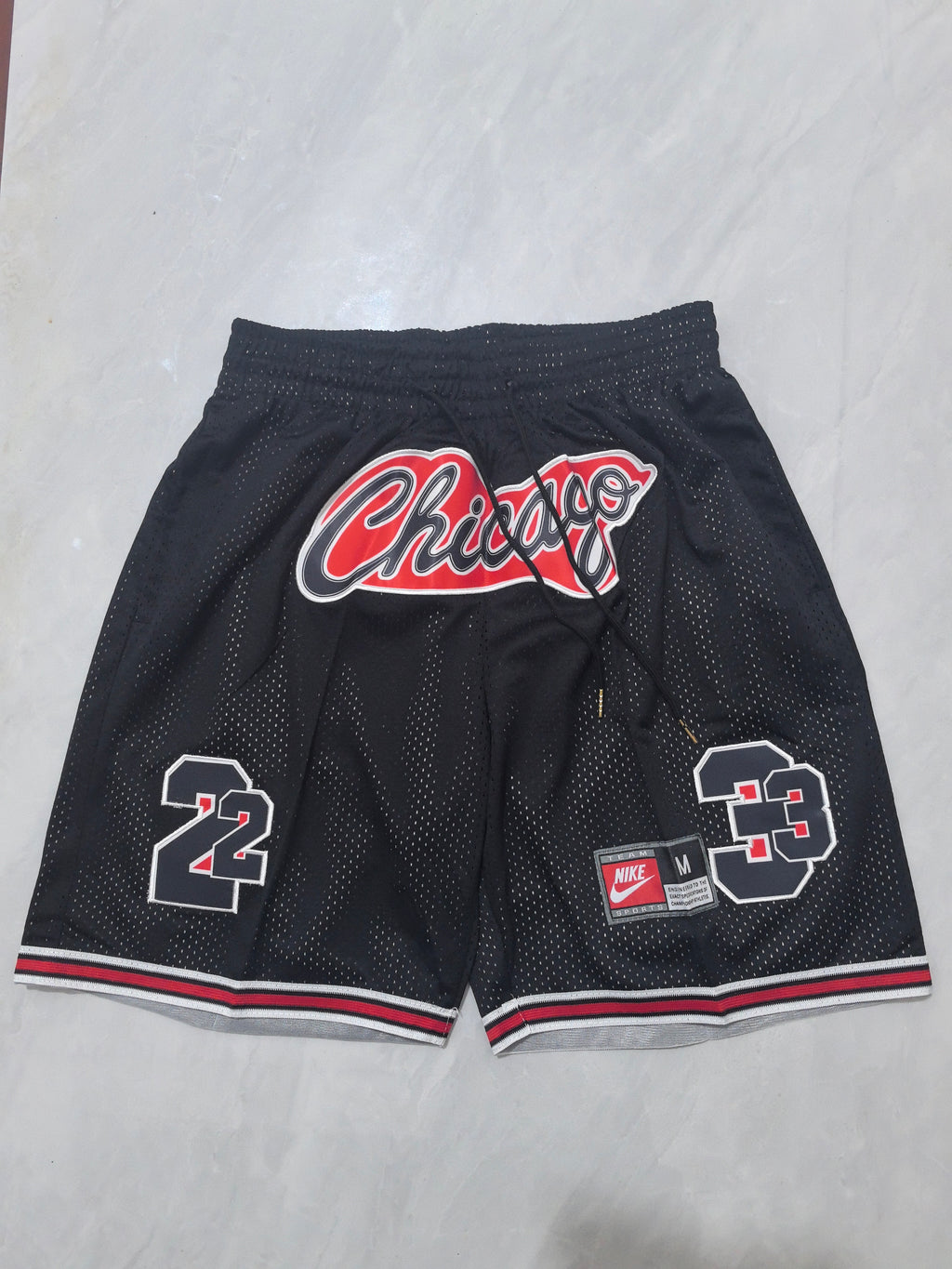 Bulls Hardwood Pocket Basketball Shorts