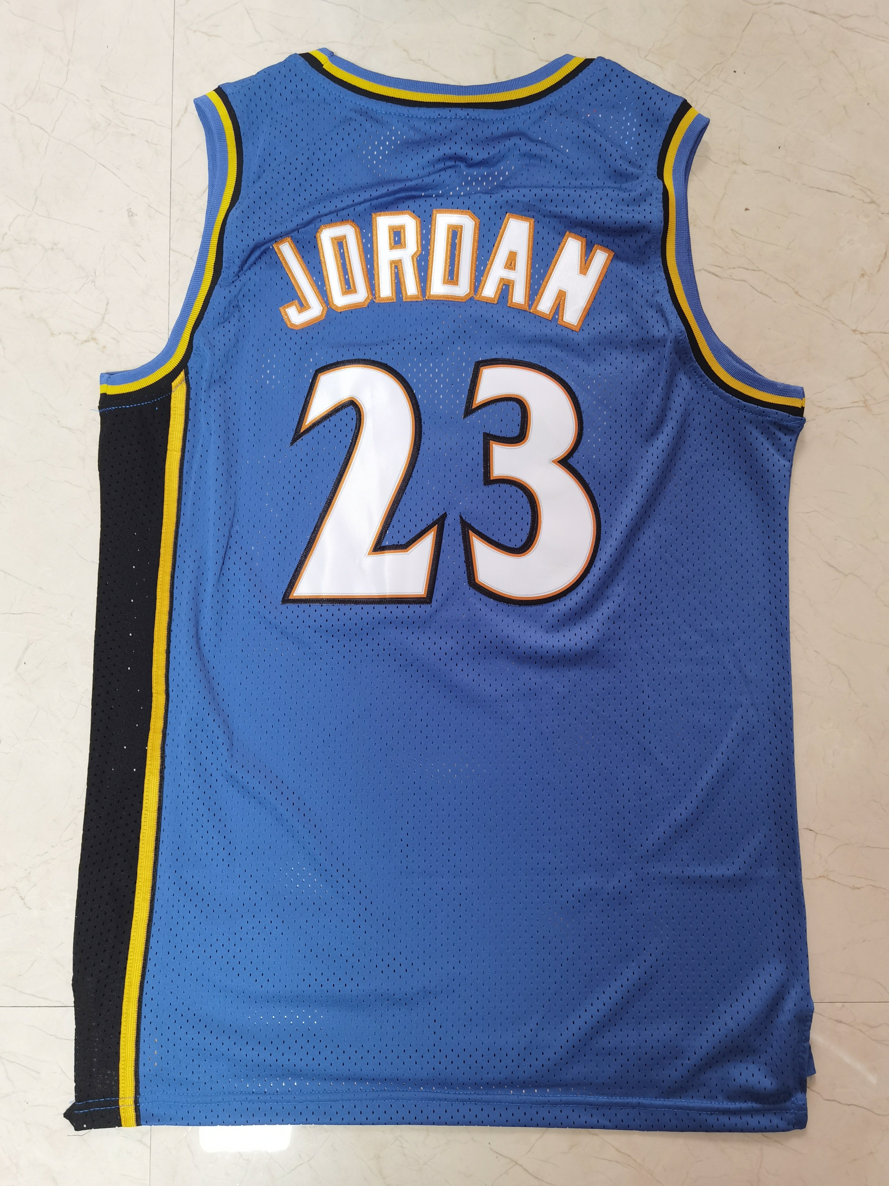 NBA Washington Wizards #23 Michael Jordan Retro Blue Jersey